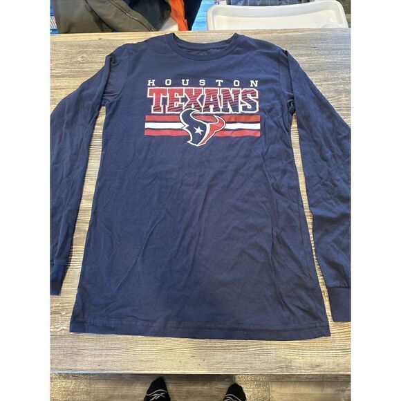 Houston Texans Other - Boys Houston Texans Long Sleeve T-Shirt Size Large(12/14) Navy. NWT. 1